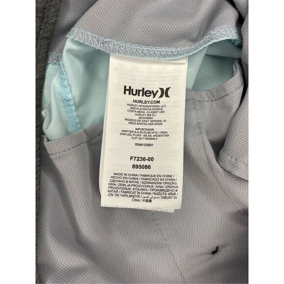 Hurley Phantom light aqua performance shorts - 36 - Picture 7 of 7